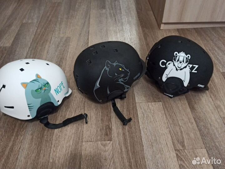 Горнолыжные очки, маски, шлема