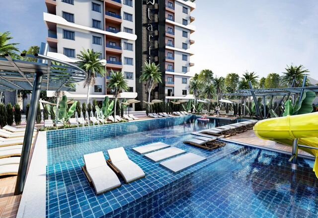 2-к. квартира, 40 м² (Турция)