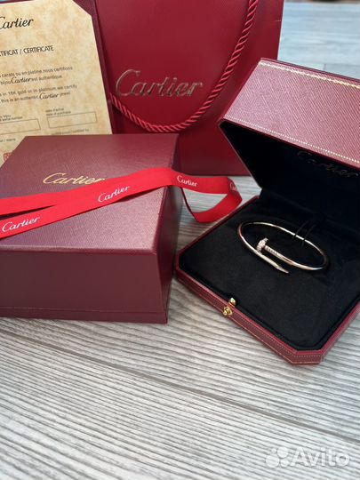 Золотой браслет cartier гаоздь 585 проба