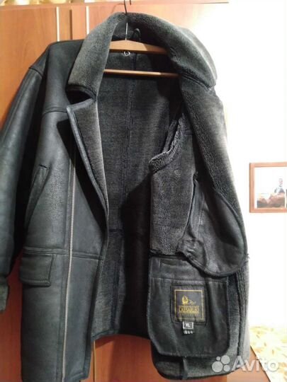 Дубленка натуральная мужская XL