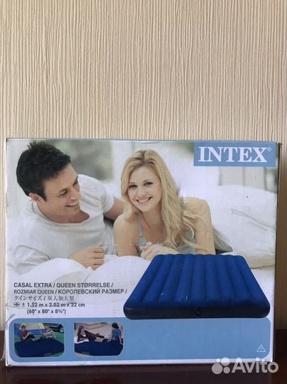 Надувной матрас intex новый