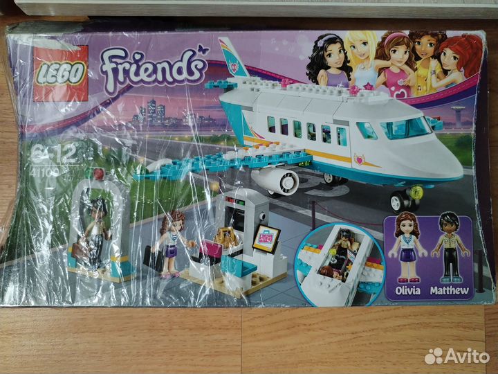 Конструктор lego 41100 Самолет 6+