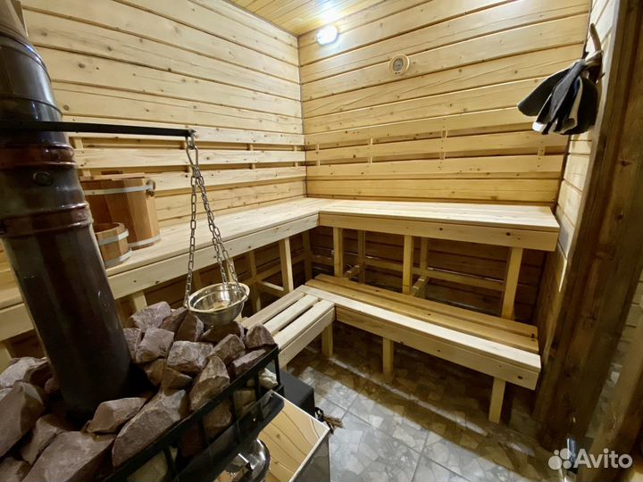 Баня на дровах