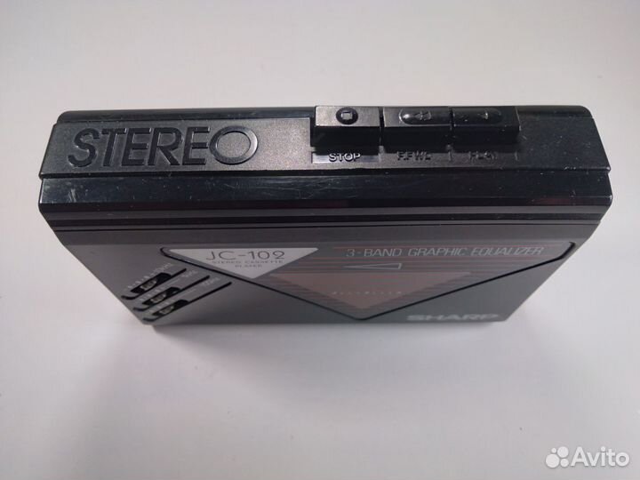 Кассетный плеер Sharp JC-102. Есть видео работы