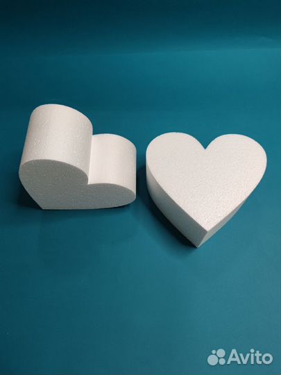 Заготовки из пенопласта. Сердце из пенопласта