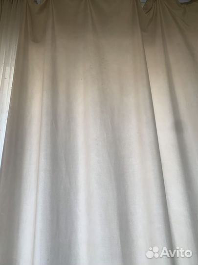 Шторы бархатные