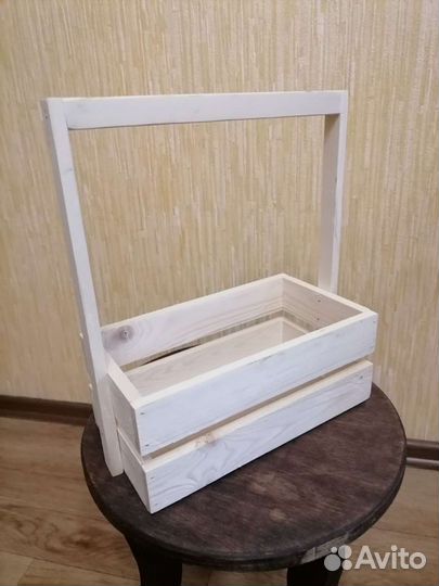 Ящик деревянный подарочный