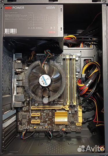 Asus b85m-g комплект