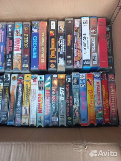 Видеокассеты VHS фильмы