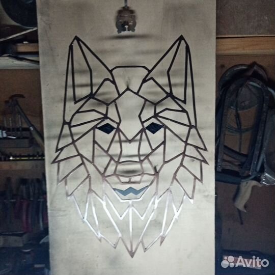 Голова волка