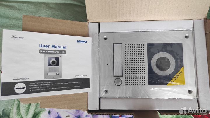 Видео домофон commax