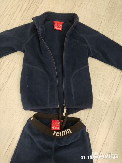 Флисовый костюм116см