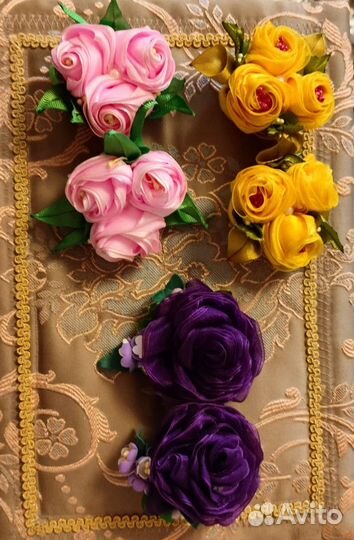 Резинки, заколки, зажимы