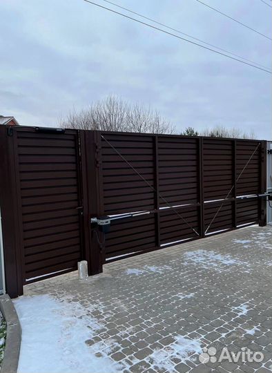 Секционные ворота