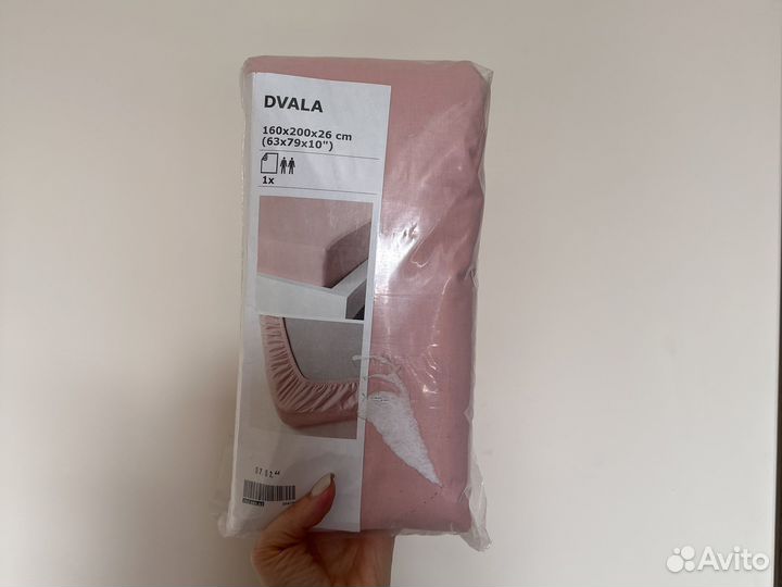 Простынь на резинке 160 200 IKEA