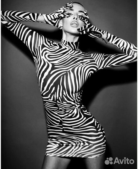 Платье вечернее нарядное с перчатками S M L XL