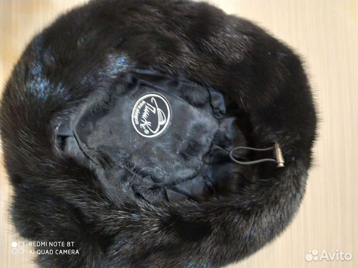 Шапка Берет норковый