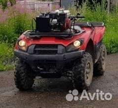 Продам Kawasaki brute force 750 + vahva jussi 320
