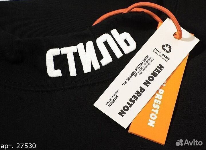 Футболка Heron Preston Черная