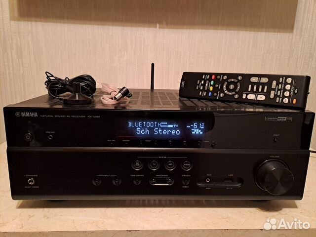 Yamaha RX-V481 4K WiFi Bluetooth dlna AirPlay USB