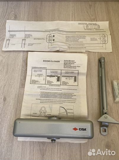 Доводчики дверные cisa 700 серия