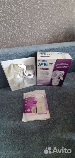Молокоотсос avent ручной