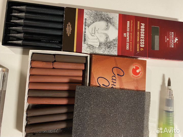 Карандаши Koh-i-Noor Progresso 6. сангина.сепия и