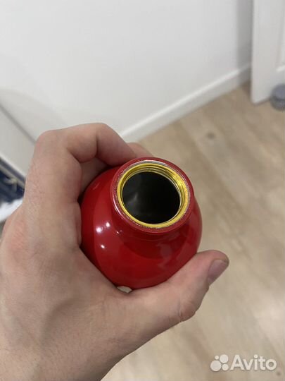 Бутылка для воды металлическая