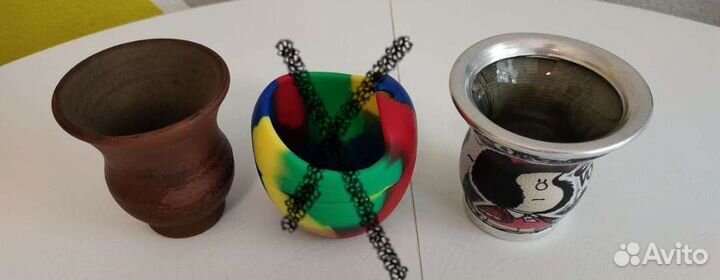 Мате калабас и бомбилья