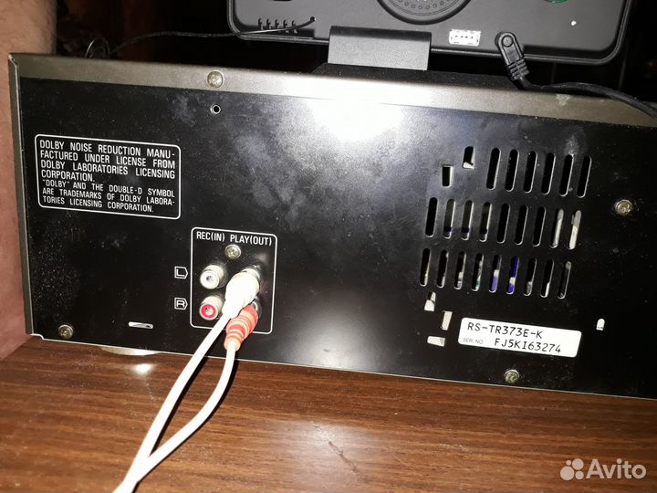 Двухкассетная дека technics RS-TR 373