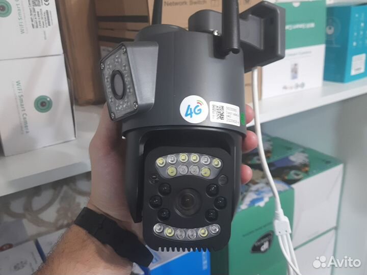 Камера видеонаблюдения под сим карту 4G GSM