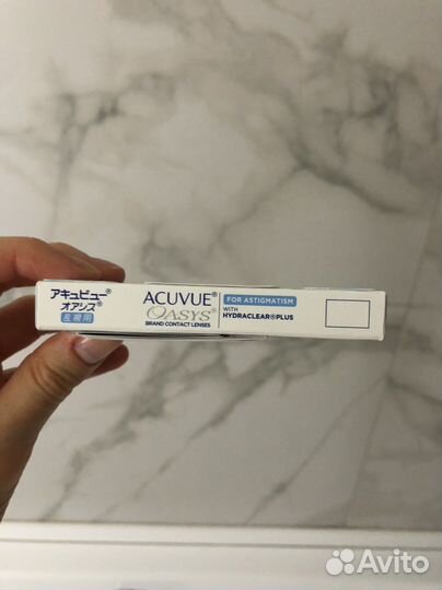 Линзы acuvue oasys двухнедельные астигматические