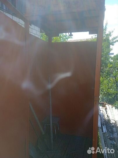 Душ летний металлический