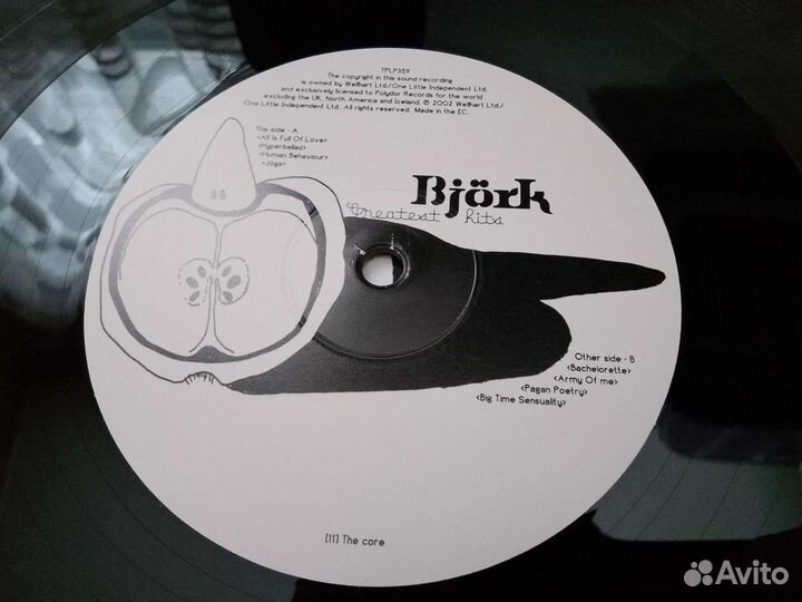 Björk - Greatest hits 2LP 2015 UK