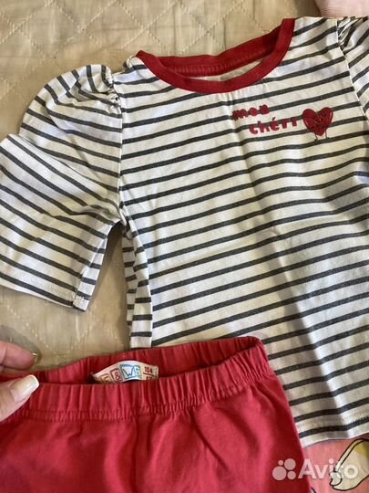 Вещи пакетом на девочку 98-104