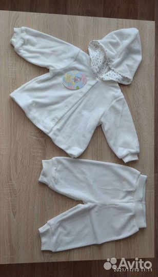 Костюм новый 74 / кофточка+брюки