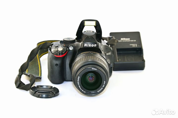 Nikon D5100 16.2MP цифрозеркалка Nikon AF-S 18-55