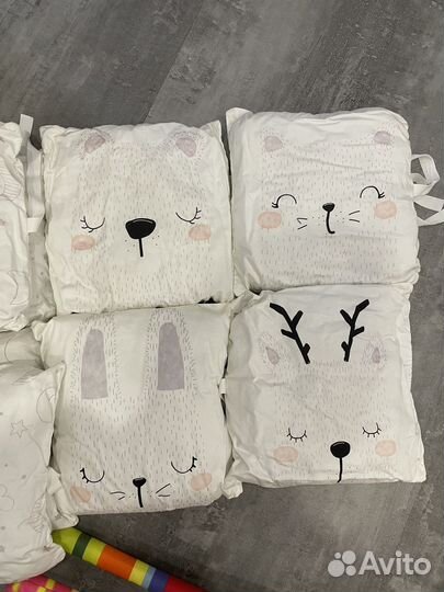 Бортики в детскую кроватку