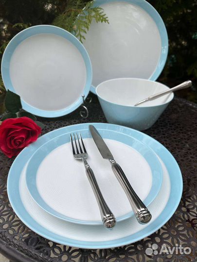 Столовая посуда фарфор для посудомойки и свч