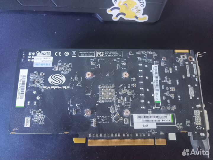 Видеокарта Radeon r7 260x sapphire