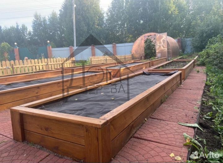 Грядки деревянные по вашим размерам быстро огурцы