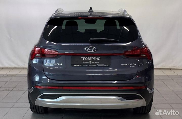 Hyundai Santa Fe 2.2 AMT, 2021, 102 043 км