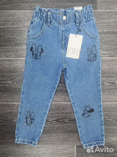 Джинсы zara для девочки