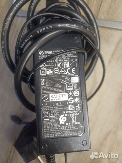 Монитор hp ads-40np-19-1 с блоком питания