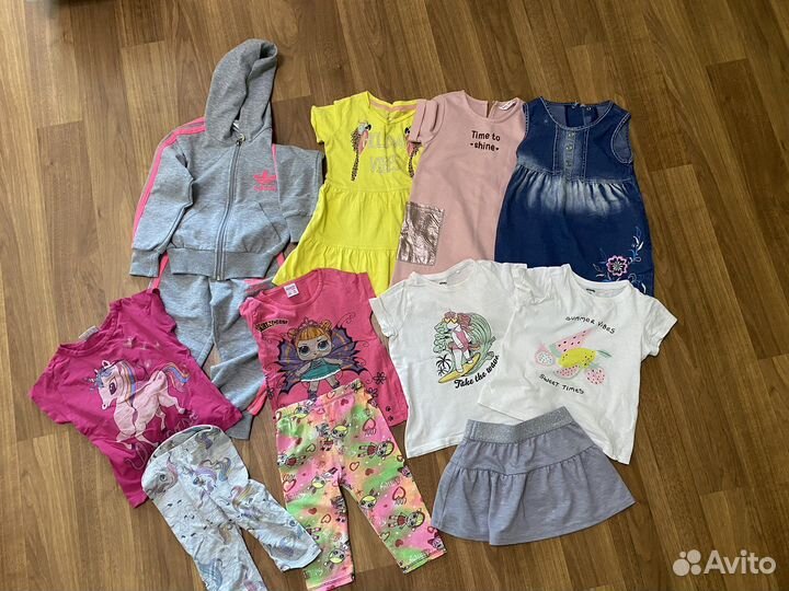 Пакет одежды для девочки 86 92 см