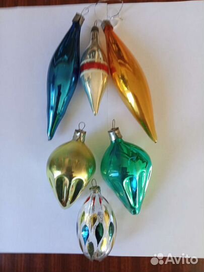 Елочные игрушки СССР