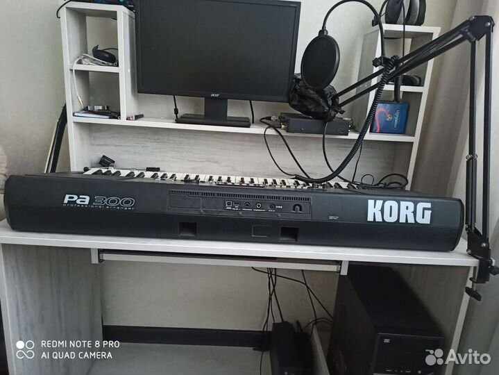 Синтезатор korg pa300 - Корг па300