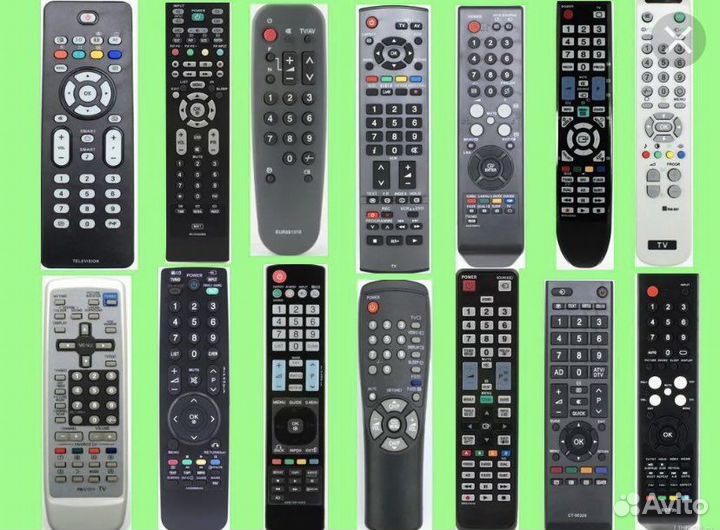 Универсальные пульты для телевизора