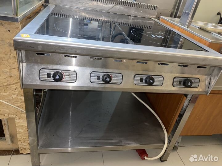 Плита индукционная 4 конфорки пищтех