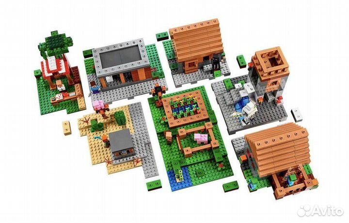 Конструктор Майнкрафт Деревня 10531